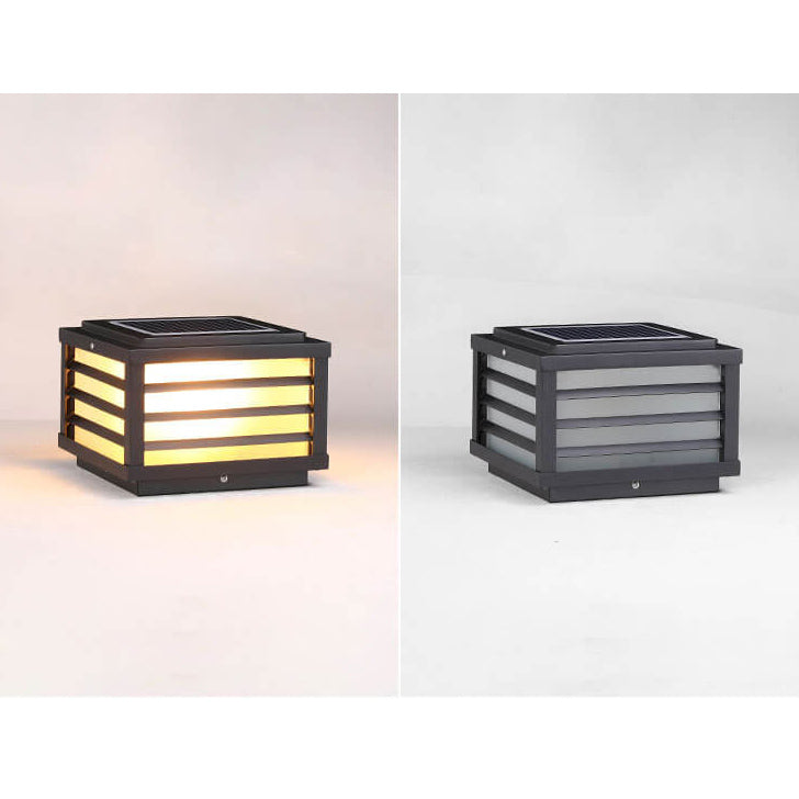 Nowoczesna Solarna Lampa Ścienna Zewnętrzna