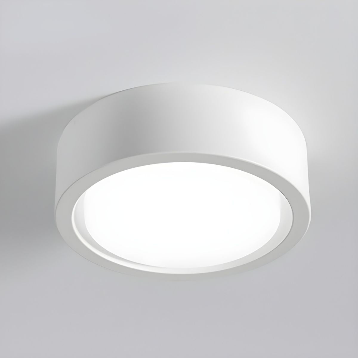 Nowoczesna cylindryczna lampa sufitowa LED