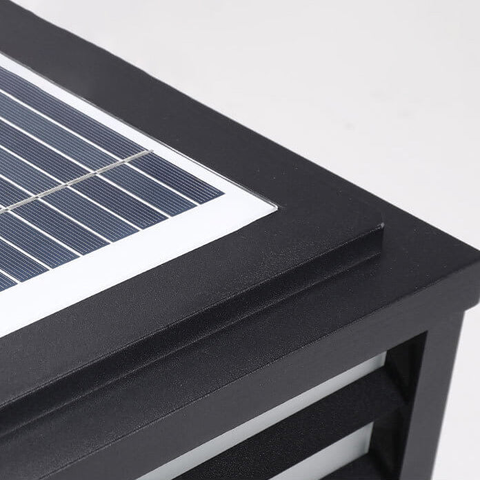 Nowoczesna Solarna Lampa Ścienna Zewnętrzna