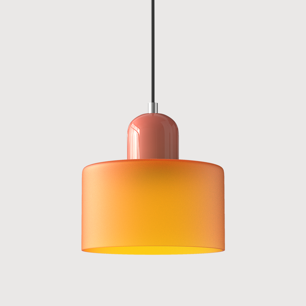 Artystyczna lampa wisząca w stylu Bauhaus