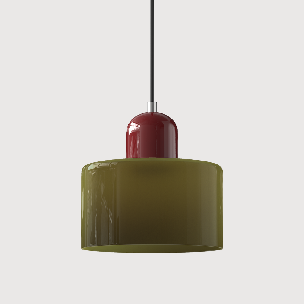 Artystyczna lampa wisząca w stylu Bauhaus