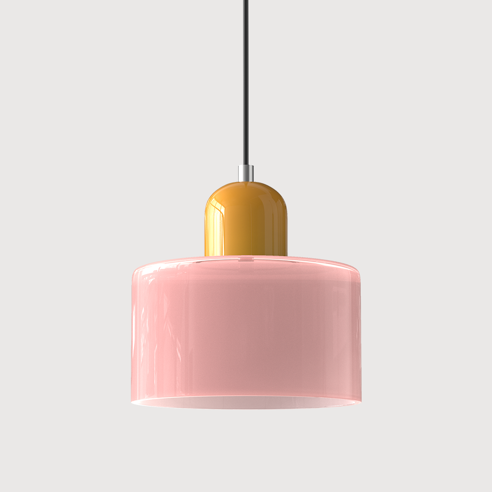 Artystyczna lampa wisząca w stylu Bauhaus