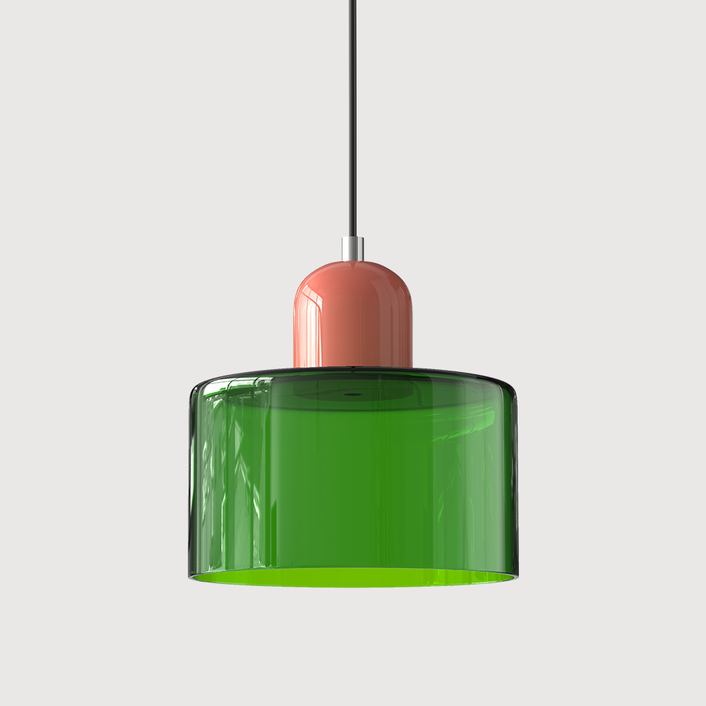 Artystyczna lampa wisząca w stylu Bauhaus