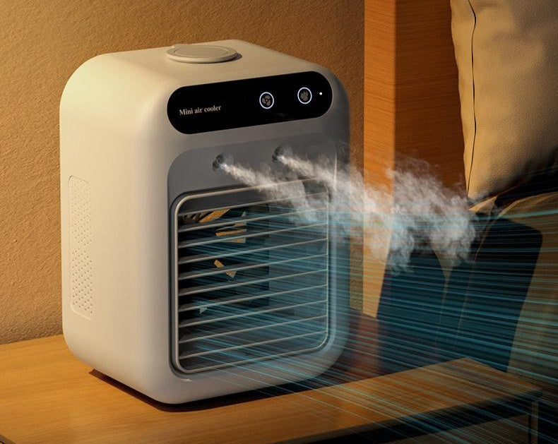 Przenośny mini klimatyzer powietrza z przednim wylotem