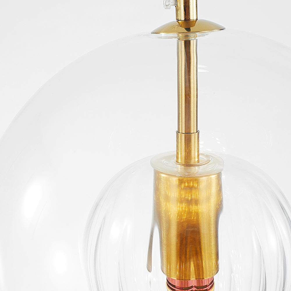Elegante glazen hanglamp bol