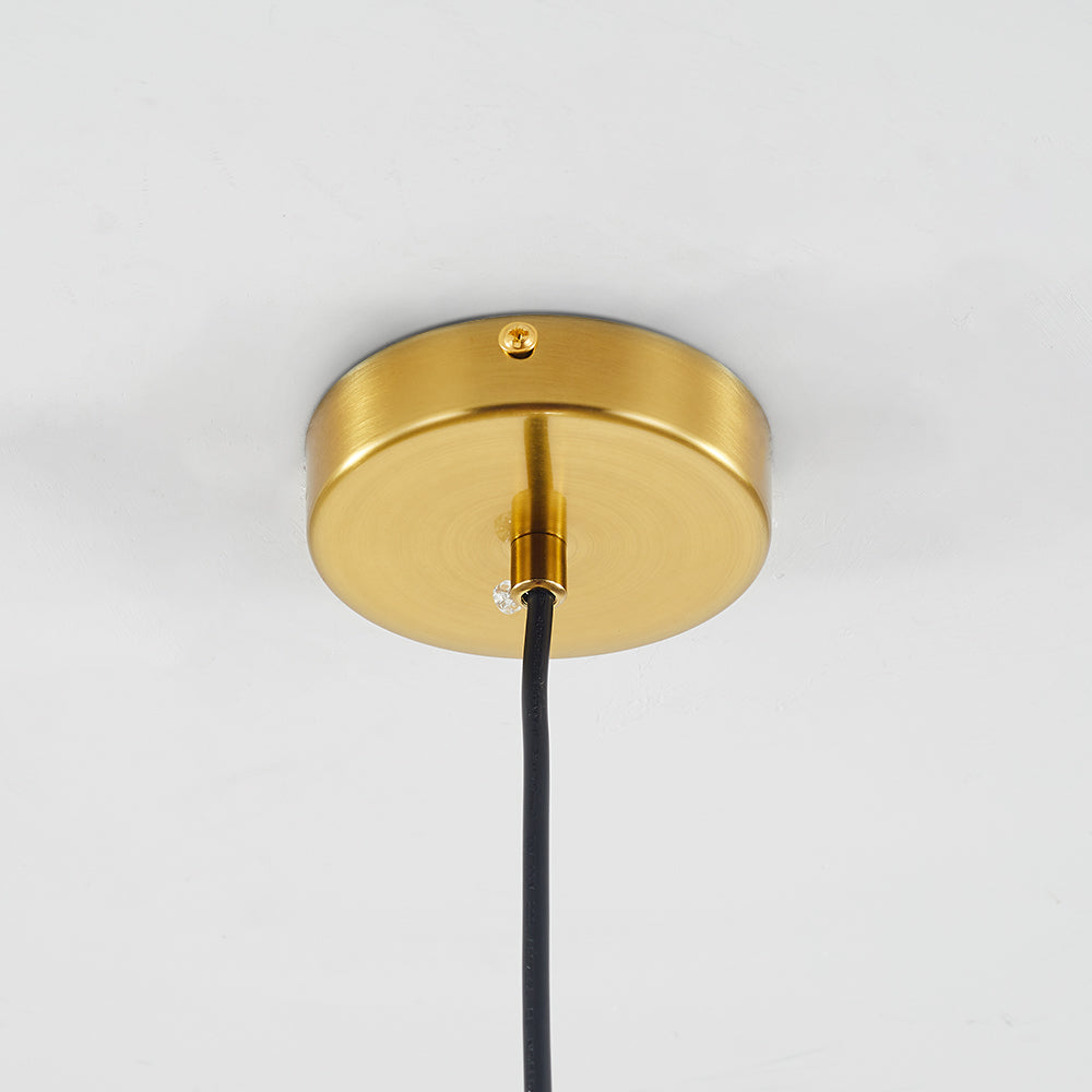 Elegante glazen hanglamp bol