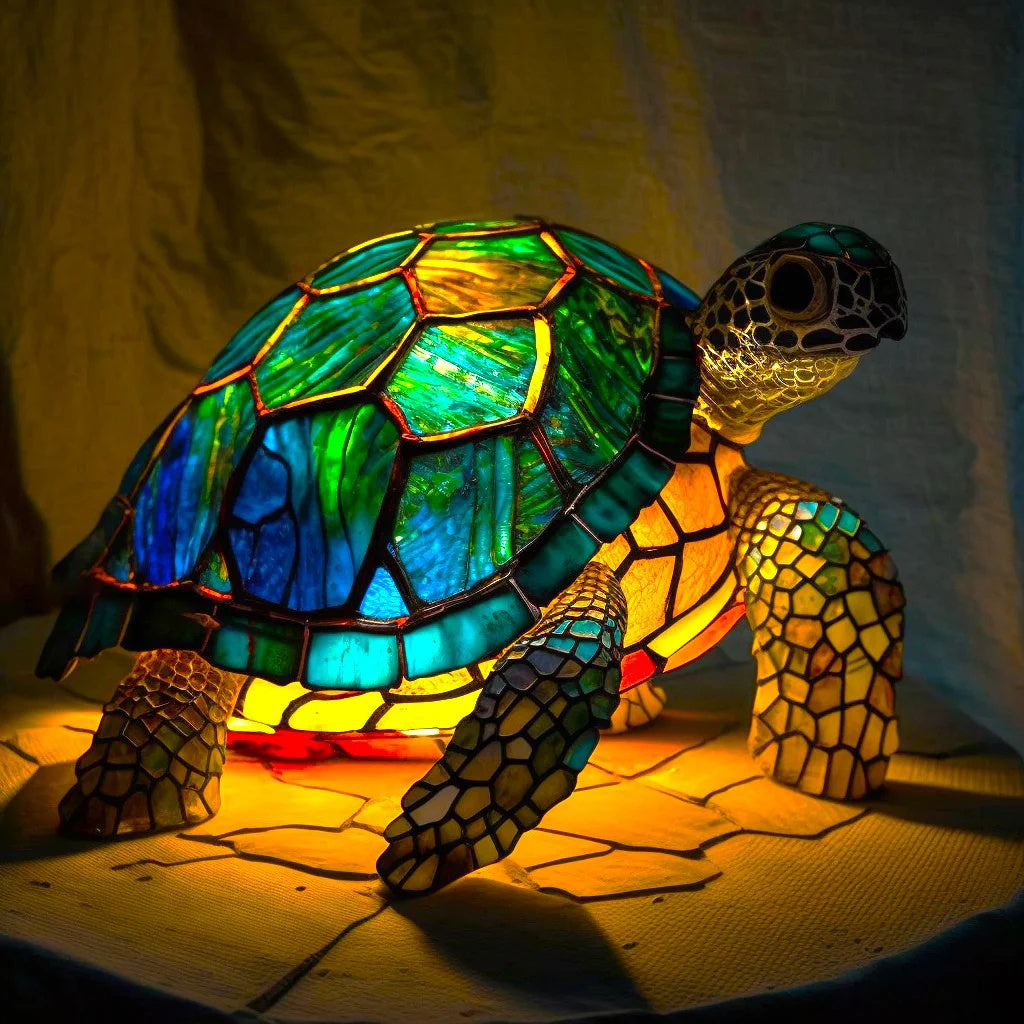 Artystyczna lampa stołowa w kształcie zwierzęcia
