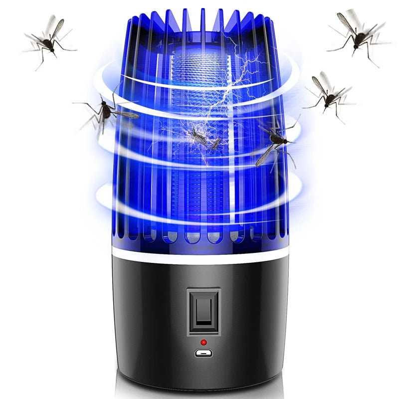 Elektryczna lampa przeciw komarom UV zasilana USB