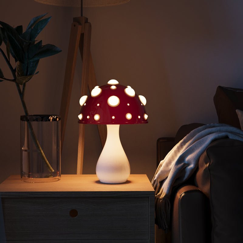 Ściemnialna lampa LED w kształcie grzybka