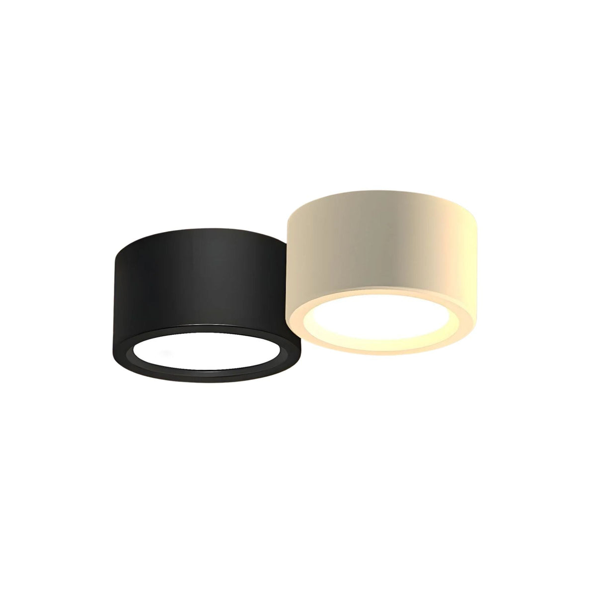 Nowoczesna cylindryczna lampa sufitowa LED