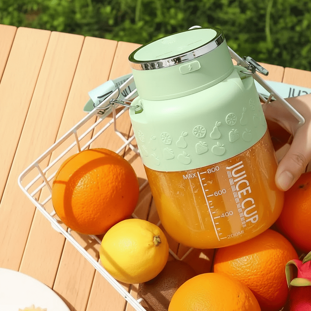Przenośny blender elektryczny – ładowanie USB, do smoothie i koktajli