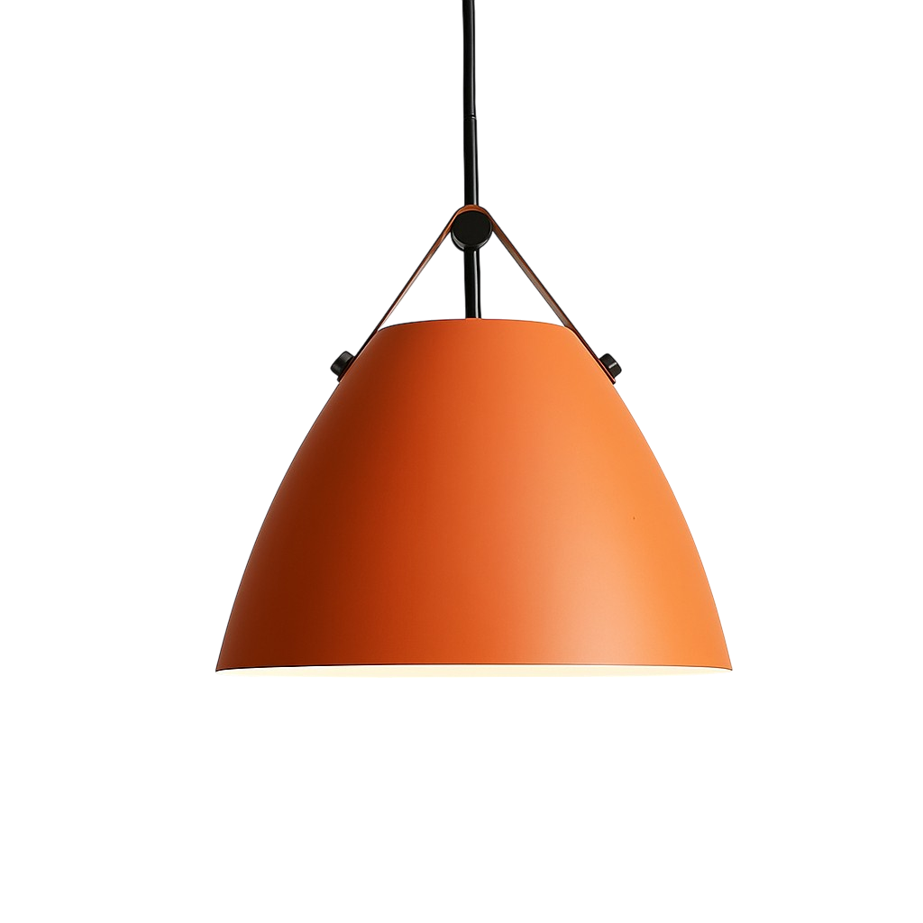 Skandynawska klasyczna kolorowa lampa wisząca