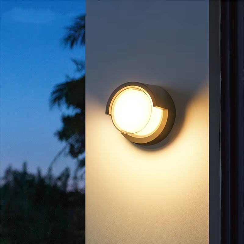 Buiten LED-wandlamp met bewegingssensor
