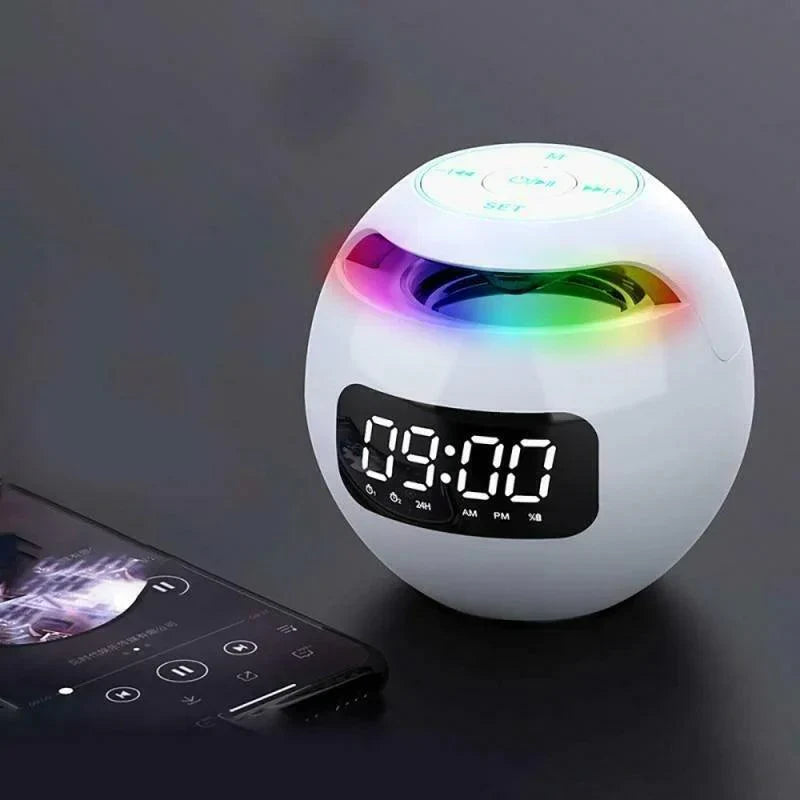 Digitale wekker met Bluetooth speaker en LED-display