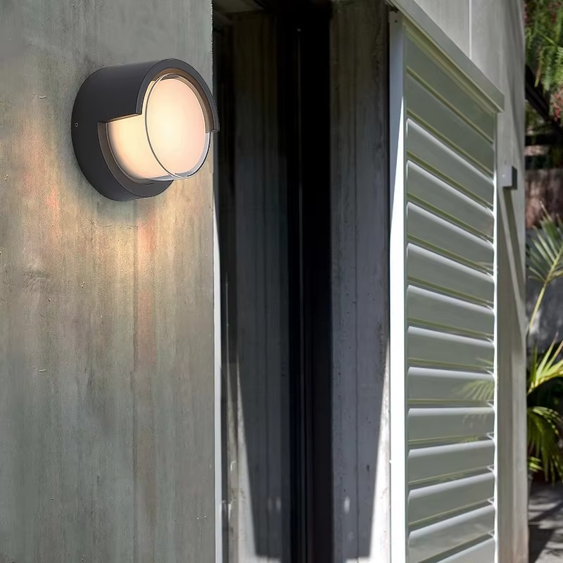 Buiten LED-wandlamp met bewegingssensor