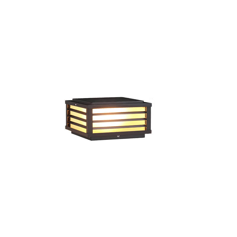 Nowoczesna Solarna Lampa Ścienna Zewnętrzna
