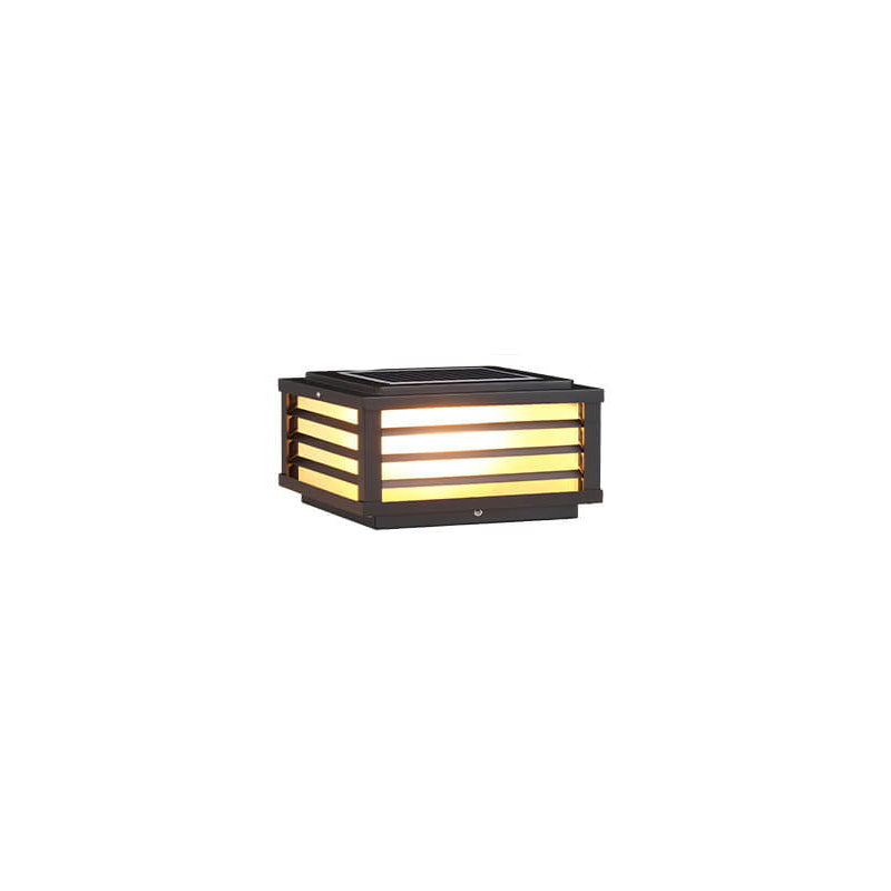 Nowoczesna Solarna Lampa Ścienna Zewnętrzna