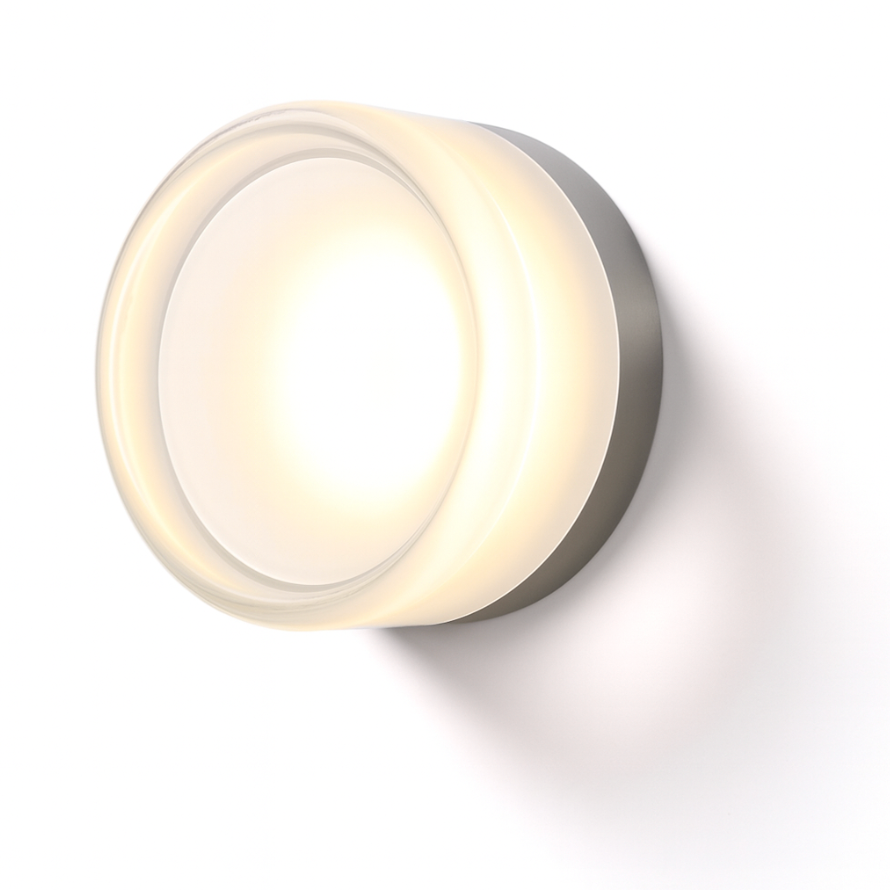 Ronde acryl LED-wandlamp met ingebouwde diffuser