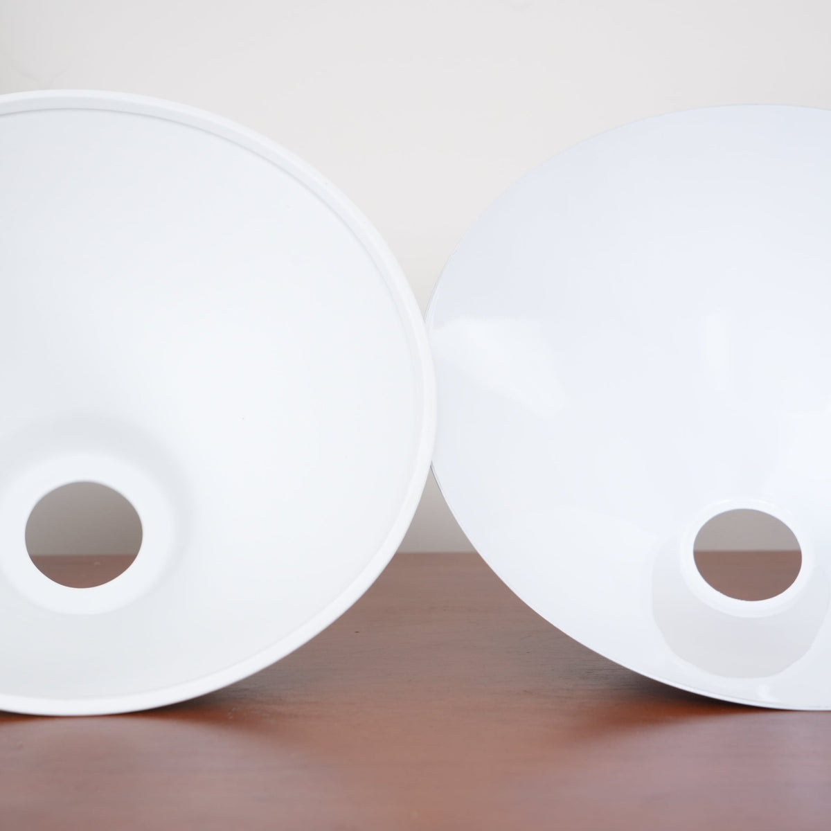 Lampa wisząca z dwoma kloszami metal szkło