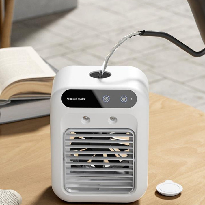 Przenośny mini klimatyzer powietrza z przednim wylotem