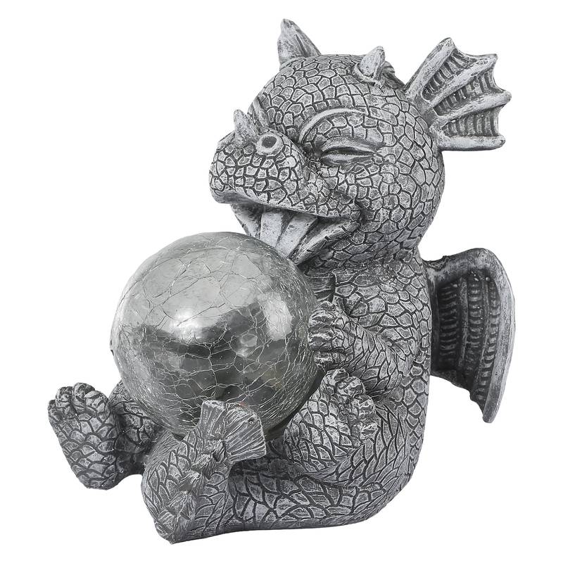 Unikalna lampa stołowa LED w kształcie smoka