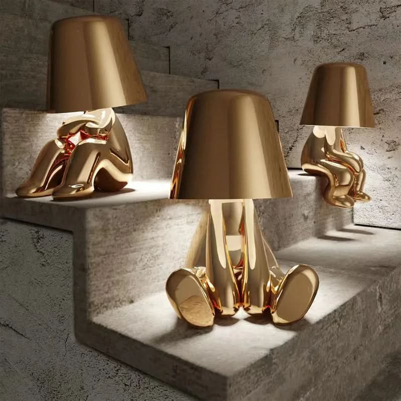 Nowoczesna ściemnialna i stylowa lampa stołowa LED