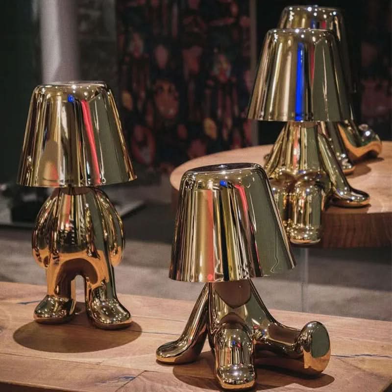 Nowoczesna ściemnialna i stylowa lampa stołowa LED