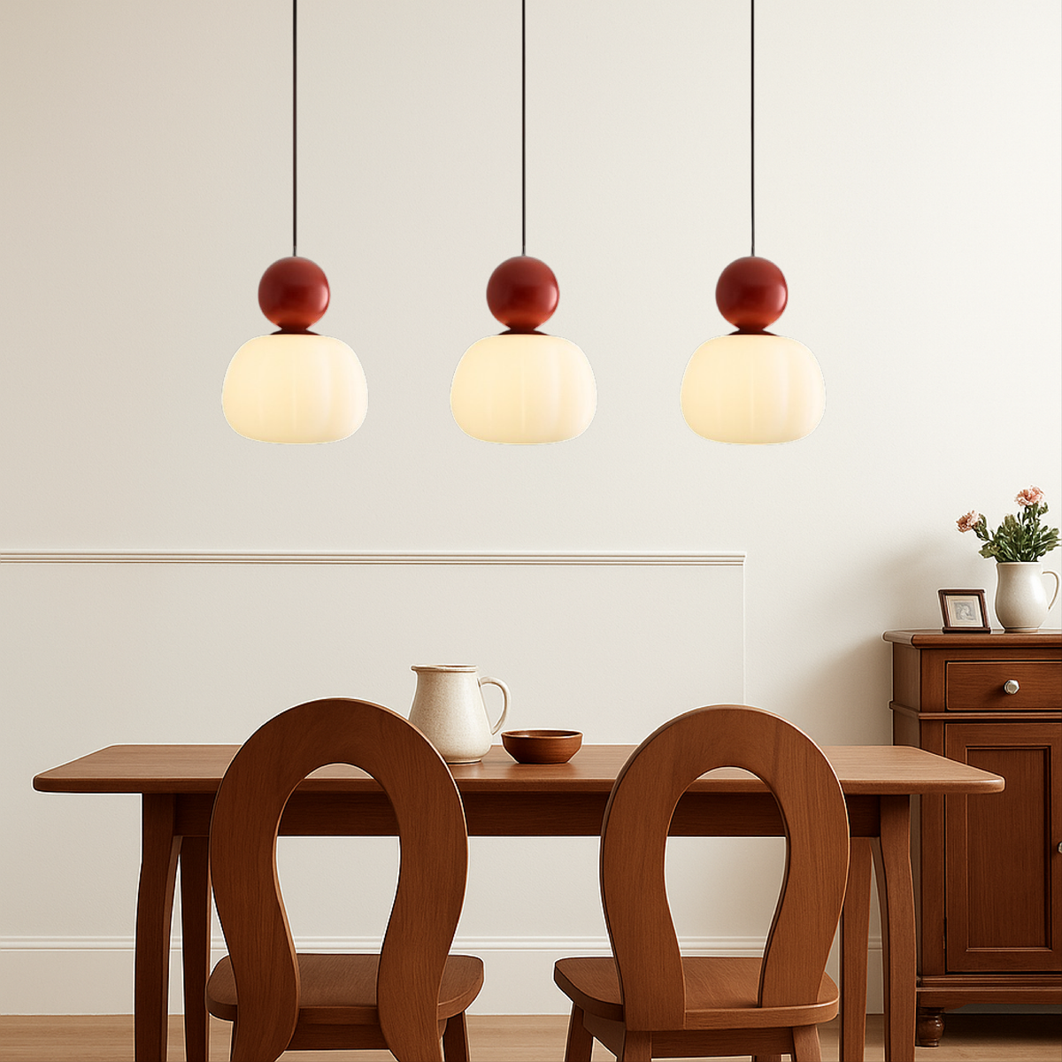 Ponadczasowa lampa wisząca w stylu art déco