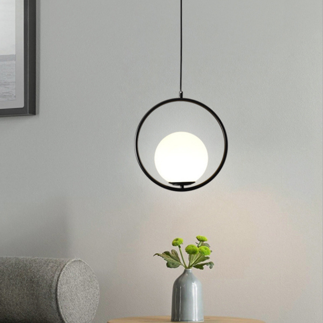 Nowoczesna Lampa Wisząca Nordycka z Złotym Akcentem 10