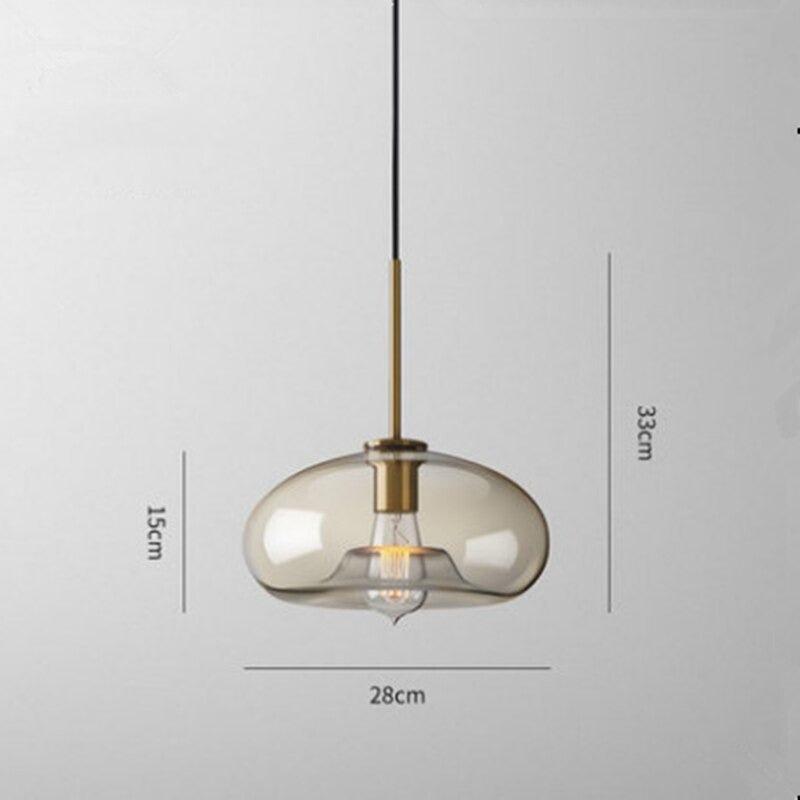 Nowoczesne szklane lampy wiszące, regulowane, luksusowe 11