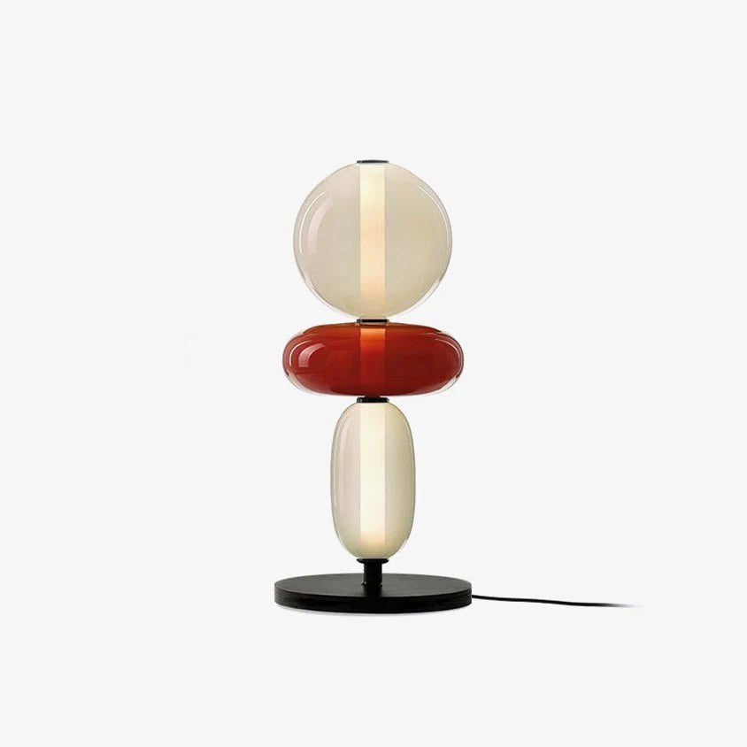 Elegancka Szklana Lampa Nocna z LED 19