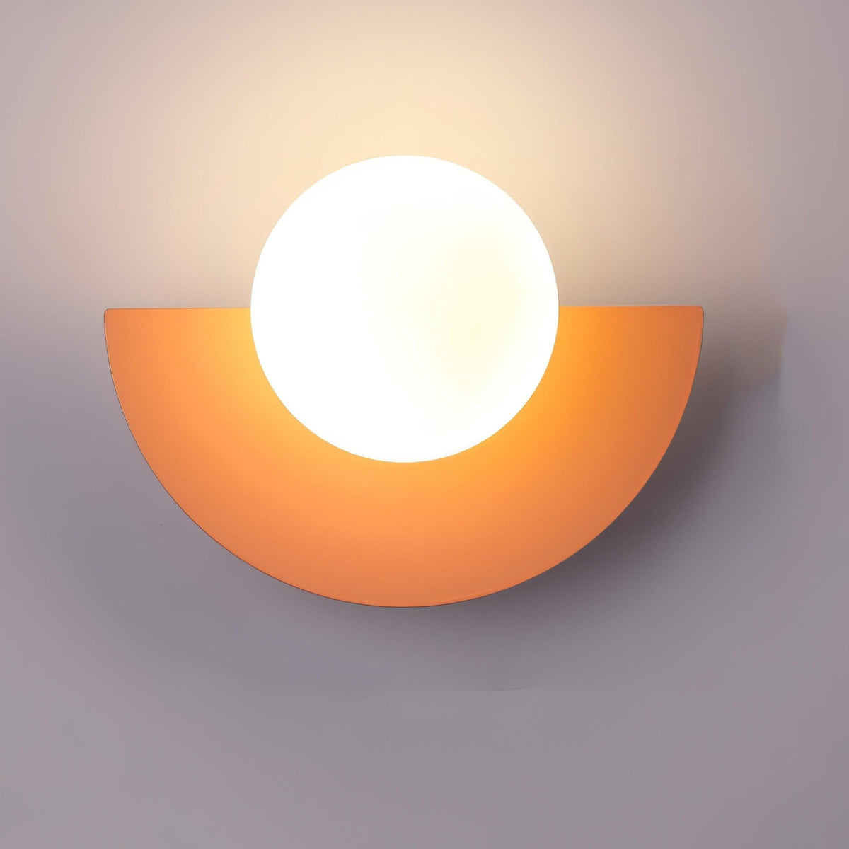 Nowoczesna Półokrągła Lampa Ścienna LED 5
