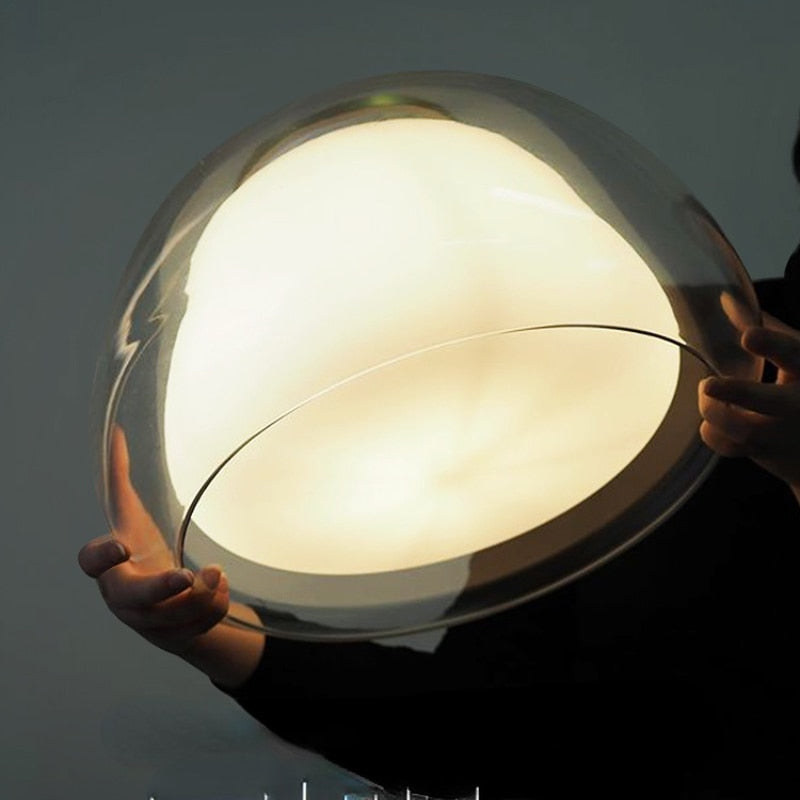 Nowoczesna Lampa Wisząca Żelowa Kula Sufitowa 6