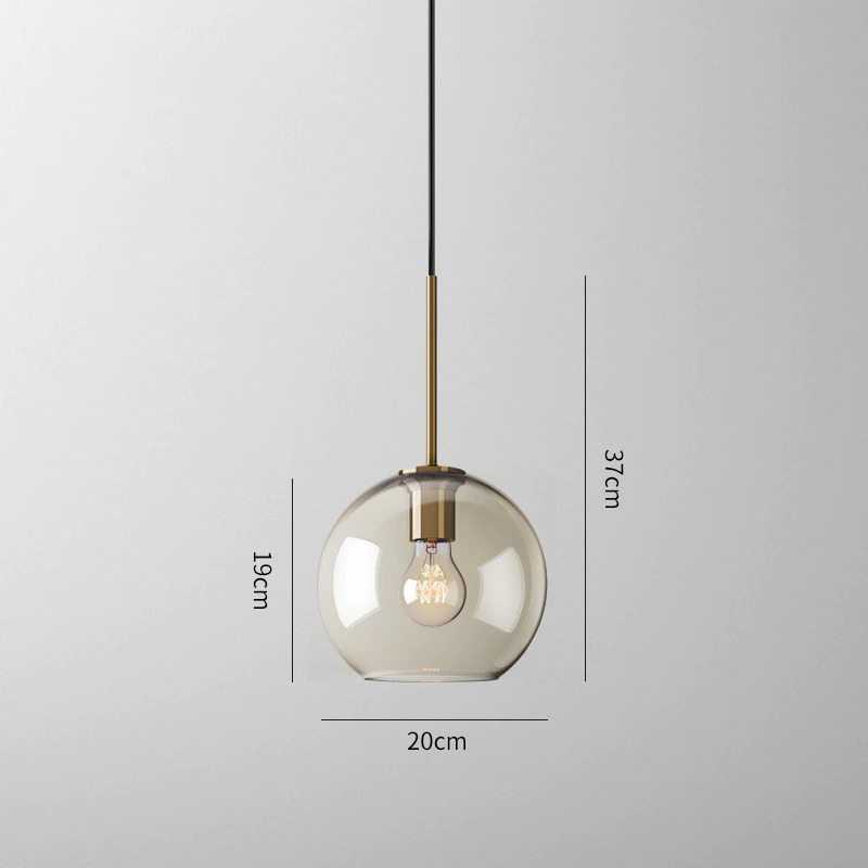 Nowoczesne szklane lampy wiszące, regulowane, luksusowe 6