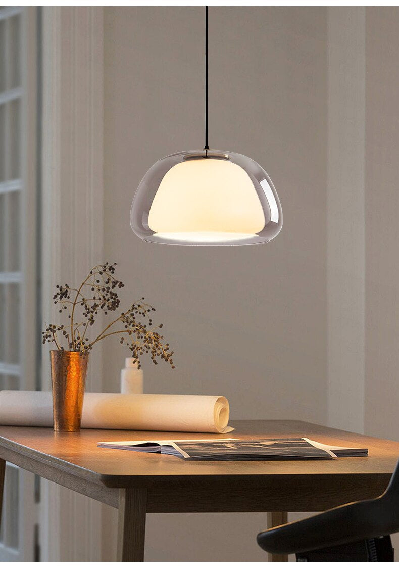 Nowoczesna Lampa Wisząca Żelowa Kula Sufitowa 7