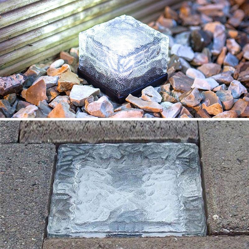 Solarowa lampa ogrodowa LED z efektem fali wodnej