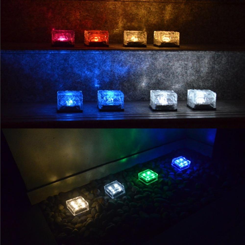Solarowa lampa ogrodowa LED z efektem fali wodnej