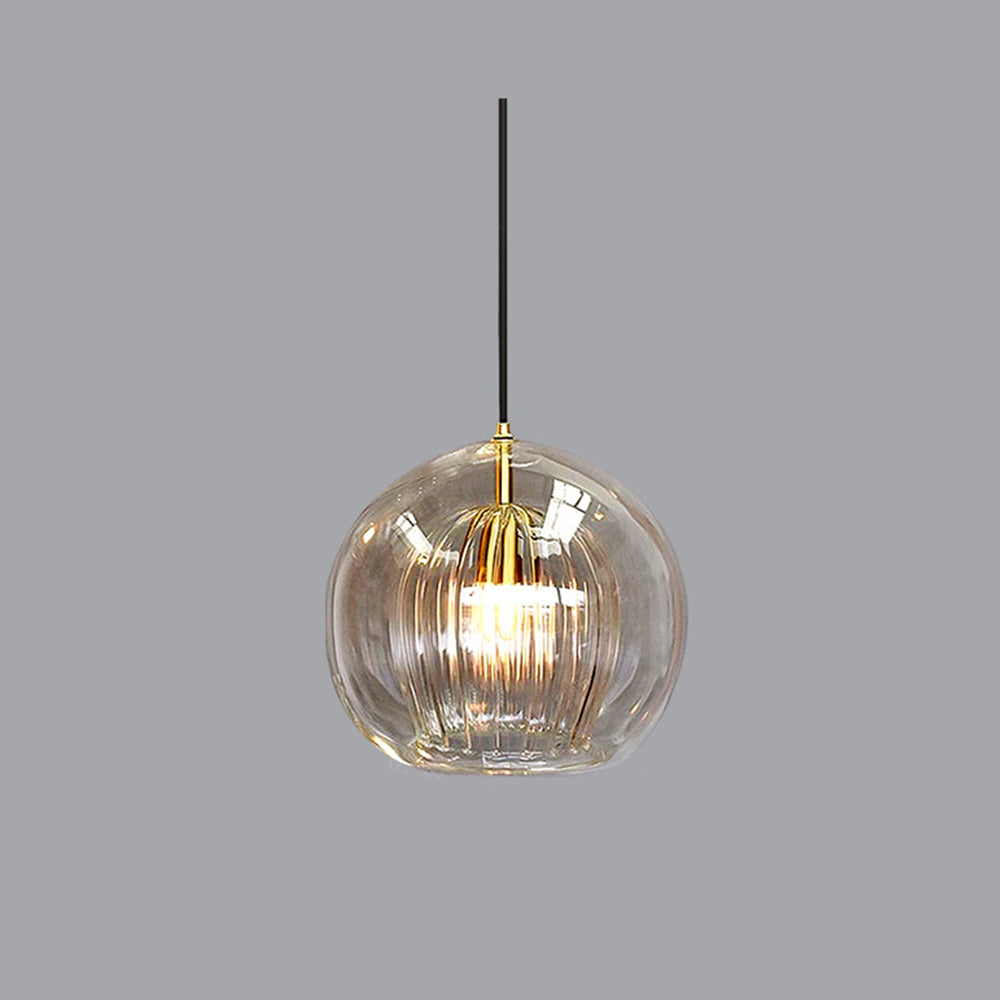 Elegante glazen hanglamp bol