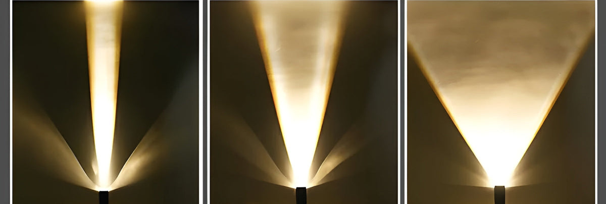 Solarny punktowy reflektor LED wielokolorowy do oświetlenia zewnętrznego