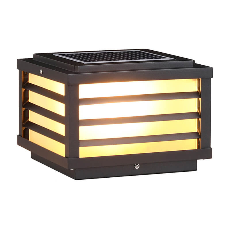 Nowoczesna Solarna Lampa Ścienna Zewnętrzna