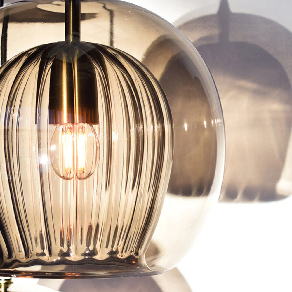Elegante glazen hanglamp bol