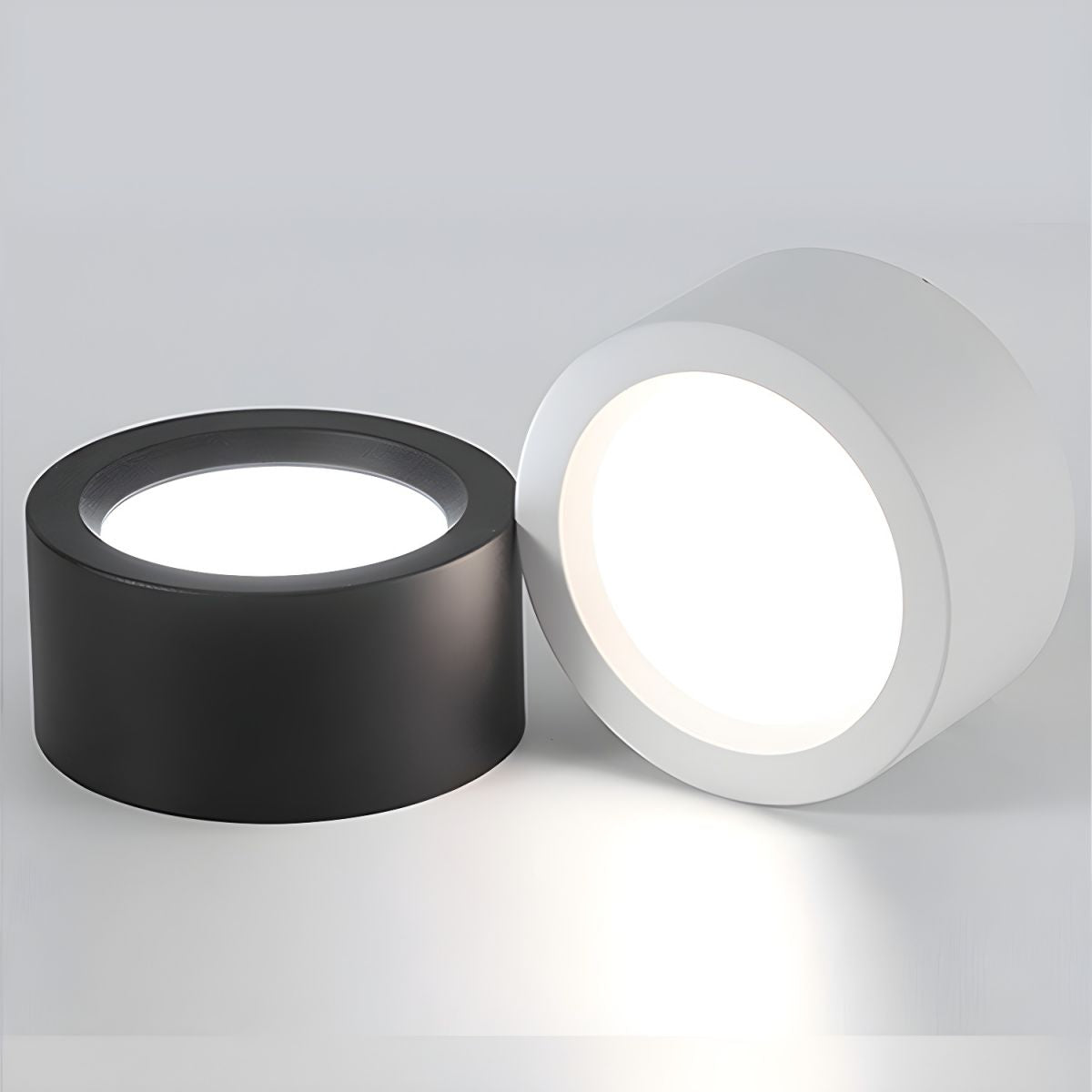 Nowoczesna cylindryczna lampa sufitowa LED