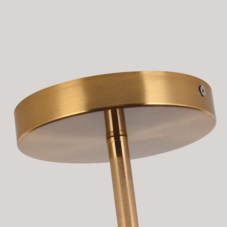 Modern Japanese round wooden LED ceiling lamp