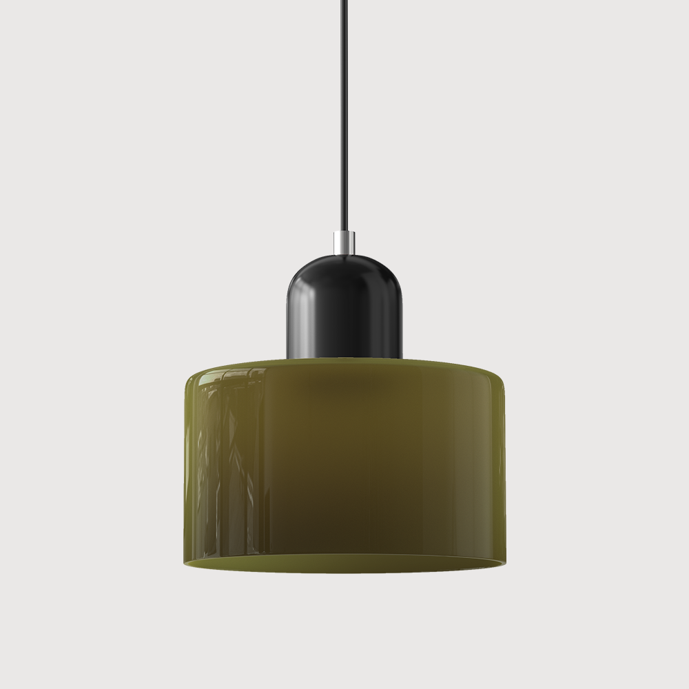 Artystyczna lampa wisząca w stylu Bauhaus