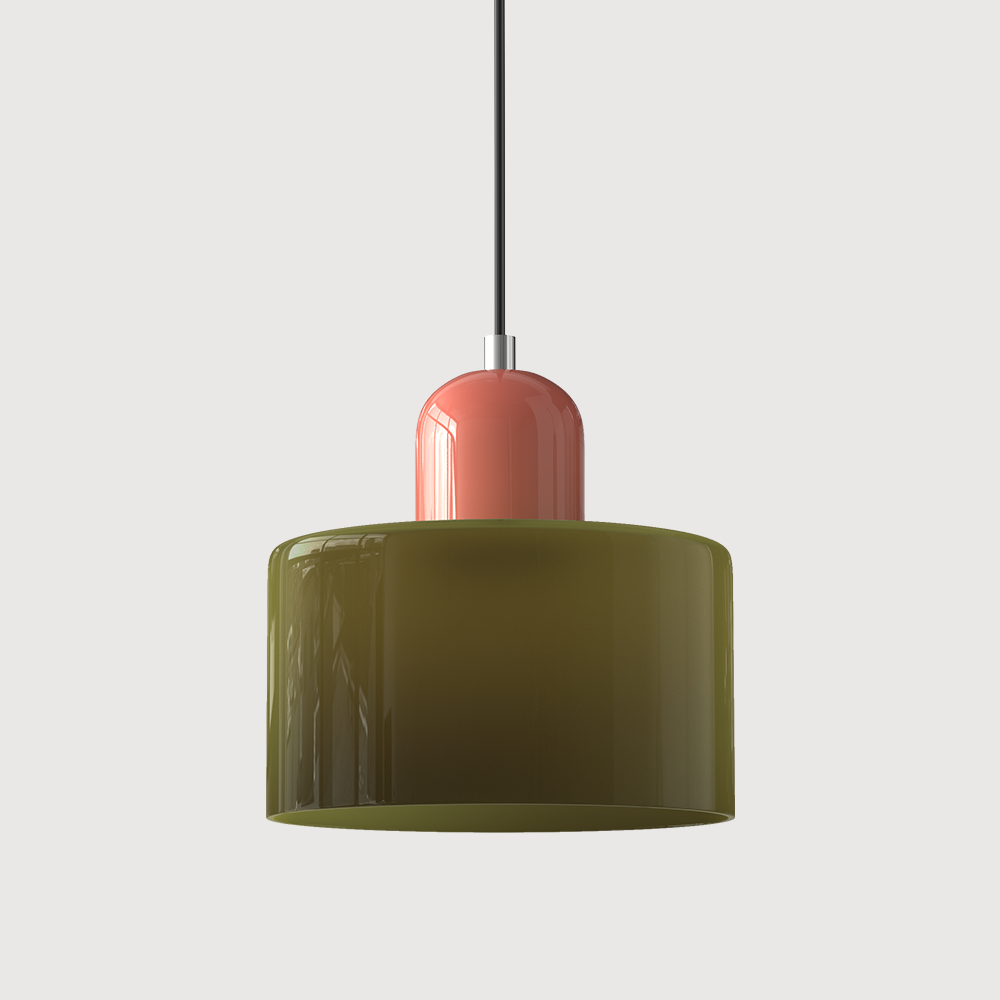 Artystyczna lampa wisząca w stylu Bauhaus