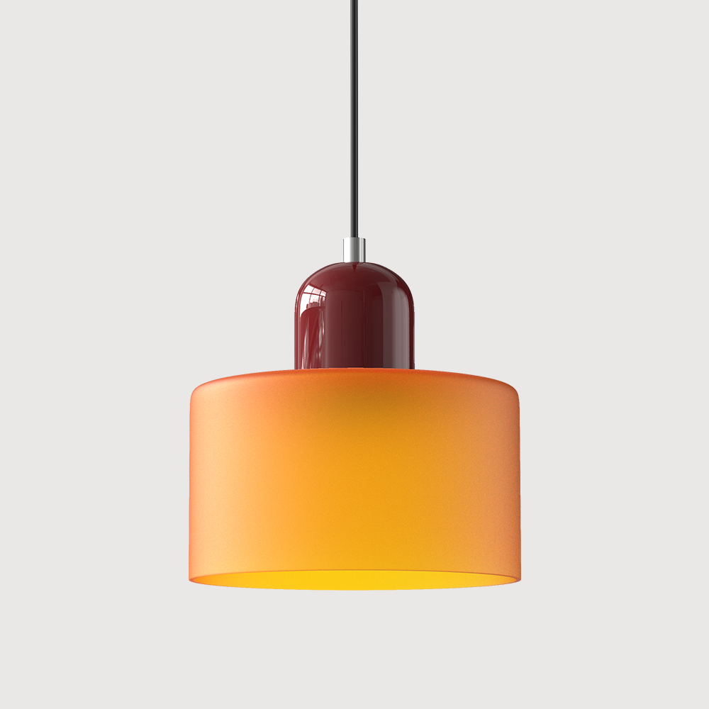 Artystyczna lampa wisząca w stylu Bauhaus