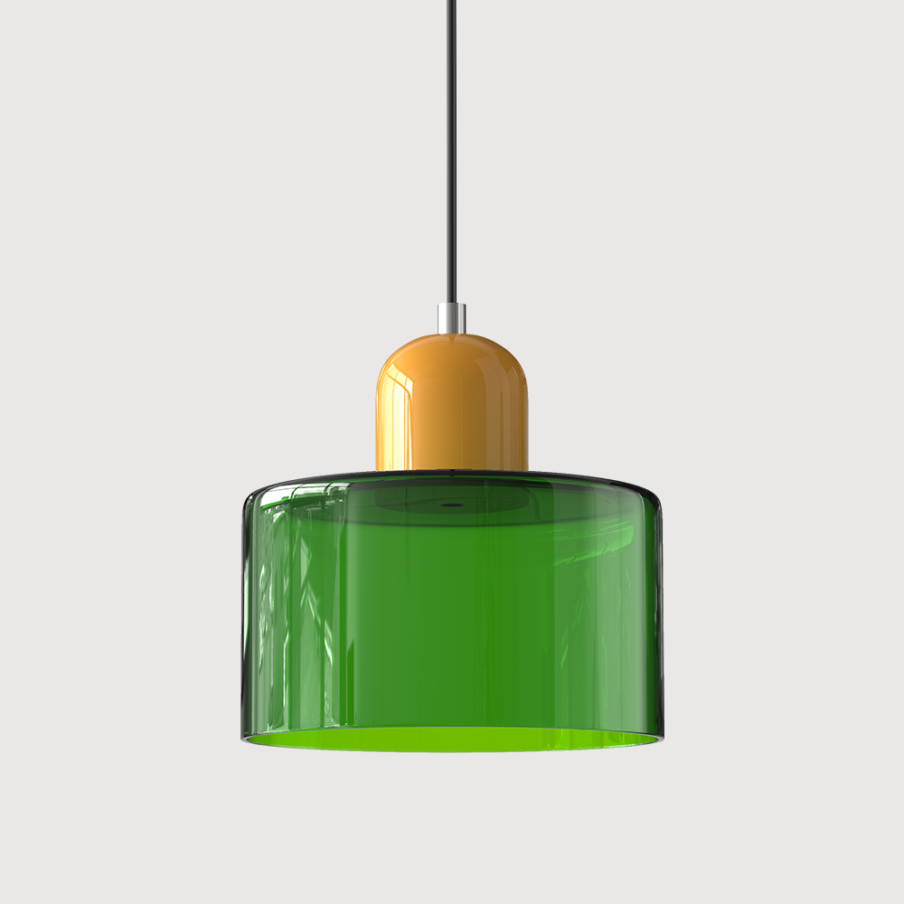 Artystyczna lampa wisząca w stylu Bauhaus