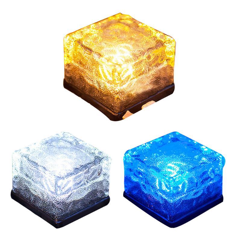 Solarowa lampa ogrodowa LED z efektem fali wodnej