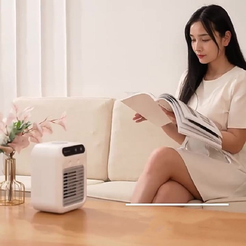 Przenośny mini klimatyzer powietrza z przednim wylotem