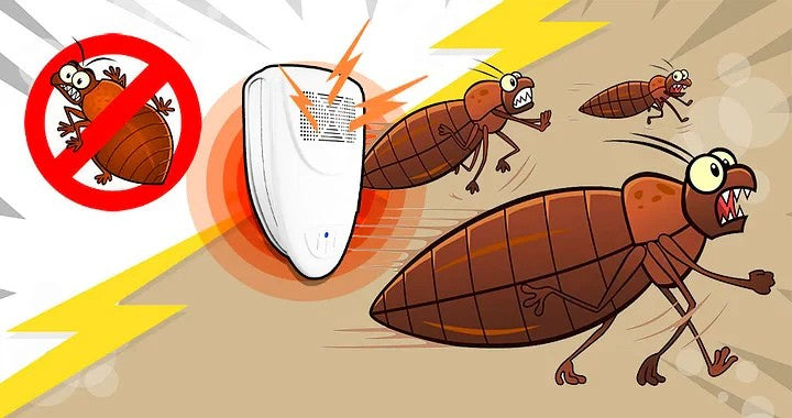 Ultradźwiękowy odstraszacz owadów do gniazdka elektrycznego